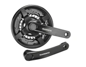 Shimano FC-TY301 Aynakol 3x7X8V Siyah 42x34x24T 170mm thumbnail 3