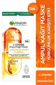Garnier Er C Vitamini Ampul Kağıt Maske 3600542387200 - 1