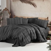 Clasy Çift Kişilik Nevresim Takımı Arakis V4 Füme thumbnail 1