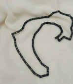 Çelik Siyah Zincir Kolye 316 L Paslanmaz Kolye Unisex Gerdanlık - 5