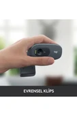 Logitech C270 960-001063 Mikrofonlu Webcam - Teşhir - 4