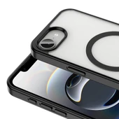 Apple iPhone 16E Kılıf M-safe Wireless Şarj Özellikli Silikon Zore Ege Kapak - 3