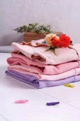 Eterelle Robası Astarlı Fiyonk Şapkalı Kız Bebek Tulum - 4