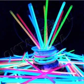 100 ADET GLOW STİCK IŞIKLI FOSFOR ÇUBUK NEON IŞIK GLOW PARTİ IŞIKLARI NEON IŞIKLI BİLEKLİK IŞIKLI NEON KOLYE YILBAŞI PARTİ IŞIKLARI - 3