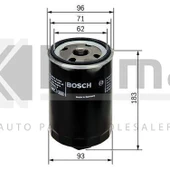 74115561 Kampanya YAĞ FİLTRESİ VW TRANSPORTER-T4 (2.4D/2.5TDI/ACV/AAB/AJAI) 91- 03 İTHAL - 1