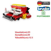 Bruder Pöttinger Vitasem 302Add Tırmıklı Tohum Ekici Oyuncak - 2