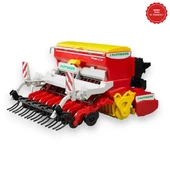 Bruder Pöttinger Vitasem 302Add Tırmıklı Tohum Ekici Oyuncak - 1