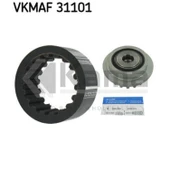 070903327D-070903201E KAPLİN KAYIŞ SETİ (KAYIŞ + KAPLİN) VW TRANSPOTER-T5 / TOUAREG (AXD/AXE/BAC/2.5TDI) 04-10 İTHAL - 1