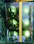 PROFESYONEL VIP KALİTE 5 CM 12 ADET MAT PARLAK KOYU YEŞİL TOP YILBAŞI AĞACI SÜSLERİ VİTRİN SÜSLERİ KOYU YEŞİL YILBAŞI TOP SÜSLER KOYU YEŞİL NOEL AĞACI SÜSLERİ thumbnail 2