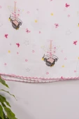 Eterelle Kadın Desenli 80*80 Müslin Bebek Battaniyesi - 2