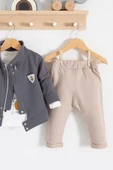 Eterelle We Are Ceketli 3'lü % 100 Pamuk Erkek Bebek Takımı thumbnail 3