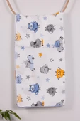 Eterelle Monster Desenli 95*120 Müslin Bebek Battaniyesi - 1