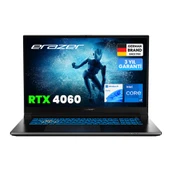 Erazer Defender P50i MD62643 Intel Core i7-12650H 16GB 1TB SSD RTX4060 Win11H 17" FHD 144Hz Oyun Bilgisayarı - 1