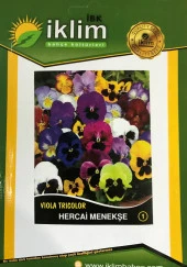 HERCAİ MENEKŞE ÇİÇEĞİ TOHUMU-1 KARIŞIK RENK - 1