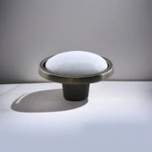 Çoruh Porselen Antik Nikel Kulp Düğme Çekmece Mutfak Mobilya Dolabı Dolap Kulpu Kulbu Metal Kulpları thumbnail 7