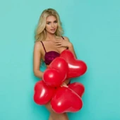 VIP KALİTE 100 ADET KALPLİ BALON KIRMIZI KALPLİ BALON KIRMIZI BALON SEVGİLİLER GÜNÜNE KIRMIZI BALON thumbnail 3