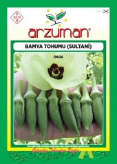 SULTANİ BAMYA TOHUMU 25 GR ORT 375 AD TOHUM - 1