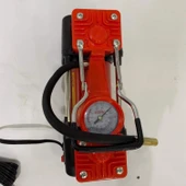 Tek Pistonlu Metal Profesyonel Hava Kompresörü 150 Psı Çakmaklık Araba Teker Lastik Top Şişirme 12v - 4