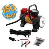 Tek Pistonlu Metal Profesyonel Hava Kompresörü 150 Psı Çakmaklık Araba Teker Lastik Top Şişirme 12v - 1