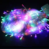 YENİ ÜRÜN 200 LED 14 METRE MULTİ COLORS LED LİGHT RENKLİ LED IŞIK RENKLİ İP LED IŞIK FİŞLİ RENKLİ IŞIK thumbnail 4