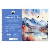 Schoellershammer Mix Media Pad Çok Amaçlı Sanatsal Blok 165 gr 35x50 cm 15 Yaprak thumbnail 1