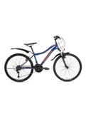 BİSAN ROCKY ERKEK DAĞ BİSİKLETİ 42CM V 26 JANT 21 VİTES LACİVERT KIRMIZI - 1