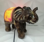 Fil Mozaik Lamba Yatak Odası Bebek Odası Gece Lambası Masa Üstü Ev Dekorasyon - 10