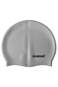 AVESSA Unisex Koyu Gri Silikon Bone  Havuz Bonesi SC604 - 1