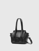 Ceres Kadın Siyah Mıknatıs Kapaklı El ve Çapraz Çanta - 2