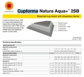 Storaenso Cupforma Natura Aqua Karton Bardak Kapak Kağıdı 236 gsm 40 Kg - 2