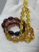 Doğal Kaya Damla Kehribar Tesbih 8,5x6mm 7,12 Gram thumbnail 4