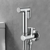 Venita Spiralli Taharetmatik Pirinç El Duşu Ankastre Vana Ara Musluk Set thumbnail 2