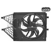 6R0121207Q-6R0121207K FAN MOTORU DAVLUMBAZLI (390 MM-3 FIS-7 KANAT-350W) VW POLO / IBIZA / SKODA FABIA / AUDI A1 (CBZB/CBZC/CUSA/CUSB/CUTA/1.2TSI/1.4TDI) 10-17 İTHAL - 1