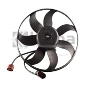 1K0959455P-1K0959455EA Kampanya FAN MOTORU SOL (DAVLUMBAZSIZ) (360MM) VW GOLF-5 / GOLF-6 / JETTA / PASSAT / CADDY / AUDI A3 / SEAT LEON (BMY/BLG/BGU/BSE/BLF/BLP/BJB/BKD/B İTHAL - 1