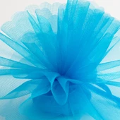 27 METREX70 CM AÇIK MAVİ SÜSLEME TÜLÜ AÇIK MAVİ TÜL ARABA ÇİÇEK DÜĞÜN DEKOR TÜL BLUE DECORATIONTULLE - 1