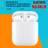 Phixi Massive C10 AirPods Bluetooth Kulaklık – Yüksek Ses Kalitesi, Uzun Pil Ömrü, Ergonomik Tasarım - 2