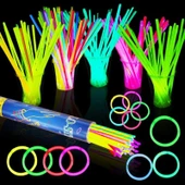 2000 ADET NEON IŞIK KONSER ŞENLİK IŞIĞI VIP RENKLİ GLOW STİCK FOSFORLU BİLEKLİK KOLYE FOSFORLU IŞIK - 5