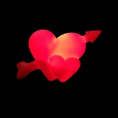 12 ADET LED IŞIKLI KALP LED IŞIKLI OKLU KALPLİ IŞIK DEKORATİF KALPLİ MUM IŞIKLI KIRMIZI KALPLİ MUM thumbnail 1