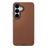 Galaxy S25 Kılıf M-safe Şarj Özellikli Basit Mat Deri Desenli Youngkit Tech Fashion Serisi Kapak - 3