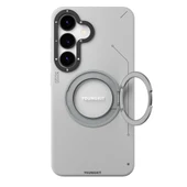 Galaxy S25 Kılıf M-safe Şarj Özellikli 360° Standlı Basit Mat Deri Desenli Youngkit Tech Leather Serisi Kapak thumbnail 7