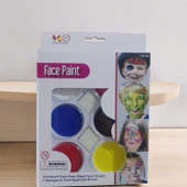 VIP KALİTE PALYAÇO YÜZ BOYASI 6 LI YÜZ BOYAMA PALETİ FACE PAİNT COLORS KOSTÜM AKSESUARLARI ÖZEL SERİ - 2