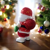VIP KALİTE DANS EDEN HEDİYE ÇUVALLI NOEL BABA MÜZİKLİ NOEL BABA NOEL BABA YILBAŞI SÜSLERİ thumbnail 3