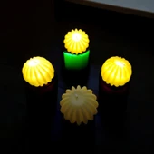 VIP KALİTE LED IŞIKLI MUM 6 ADET YILBAŞI NOEL MUMU  PİLLİ GÜN IŞIĞI MUM 6 YILBAŞI MUMU SÜSLERİ thumbnail 5