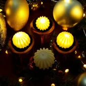 VIP KALİTE 12 ADET YILBAŞI NOEL MUMU LED IŞIKLI MUM PİLLİ GÜN IŞIĞI MUM YILBAŞI MUMU SÜSLERİ LED thumbnail 6