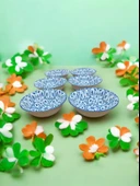 Evmutfak gural porselen blue serisi dijital ömürlük desen 6 adet kase 14 cm - 3