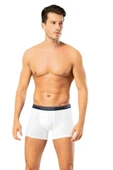 Looksense Erkek Dude 3 lü Düz Likralı Boxer 1603 thumbnail 3