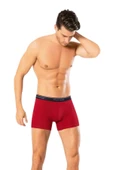 Looksense Erkek Dude 3 lü Düz Likralı Boxer 1603 thumbnail 2