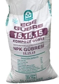 Kompoze Gübre 15 15 15 NPK  Süper Kompoze Gübre (3x15) - 5 KG - 1