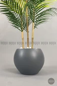 120cm Areka Ağacı 24 yapraklı Küre Saksıda - 10