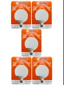 (5 Adet) 20W (120W) 3000K (Sarı Işık) E27 Duylu (Kalın Duy) Glop Led Ampul - 1